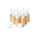 Accessoire de divertissement : Jeu de quilles en bois résistant, 9 quilles, 3 boules, sac de transport en coton, boîte design kraft