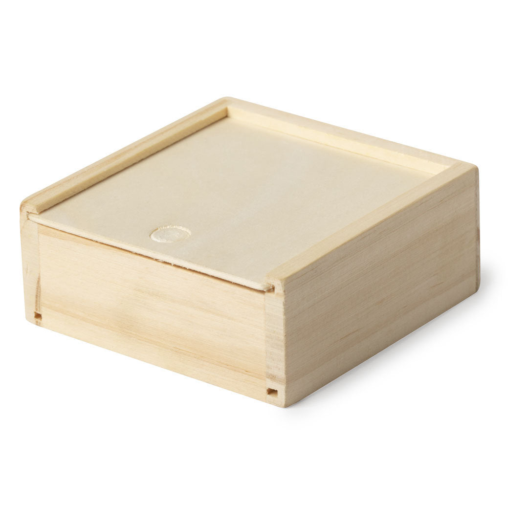 Jeu de plateau en bois, 9 pièces incluses, coffret en bois avec couvercle coulissant pour un rangement pratique