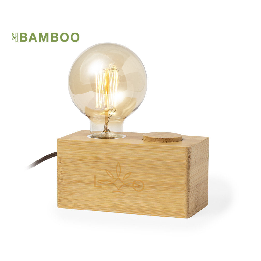 Lampe au design vintage en bambou SARPAL