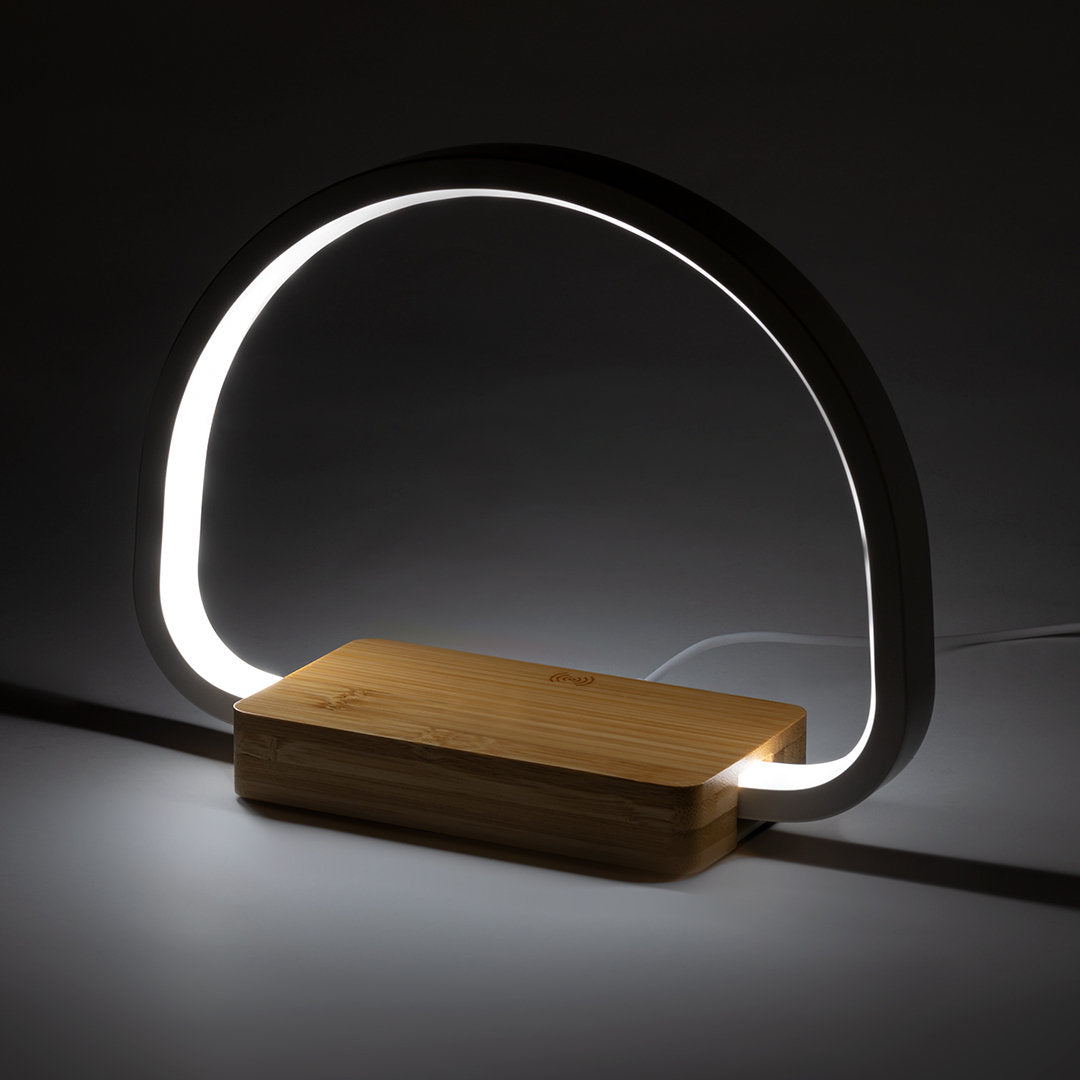 Lampe chargeur fabriquée en bambou 3 teintes