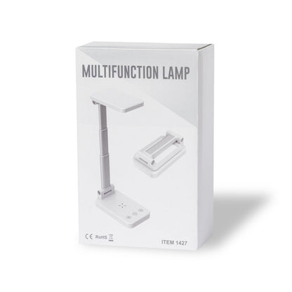 Lampe multifonction pliante tout en un en aluminium et abs CIRGUX étui carton
