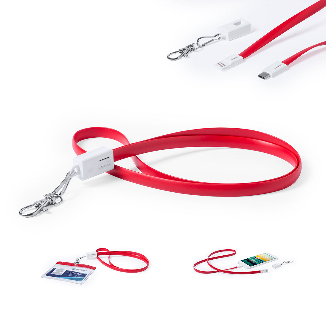 Lanyard câble de chargeur usb type c DOFFER