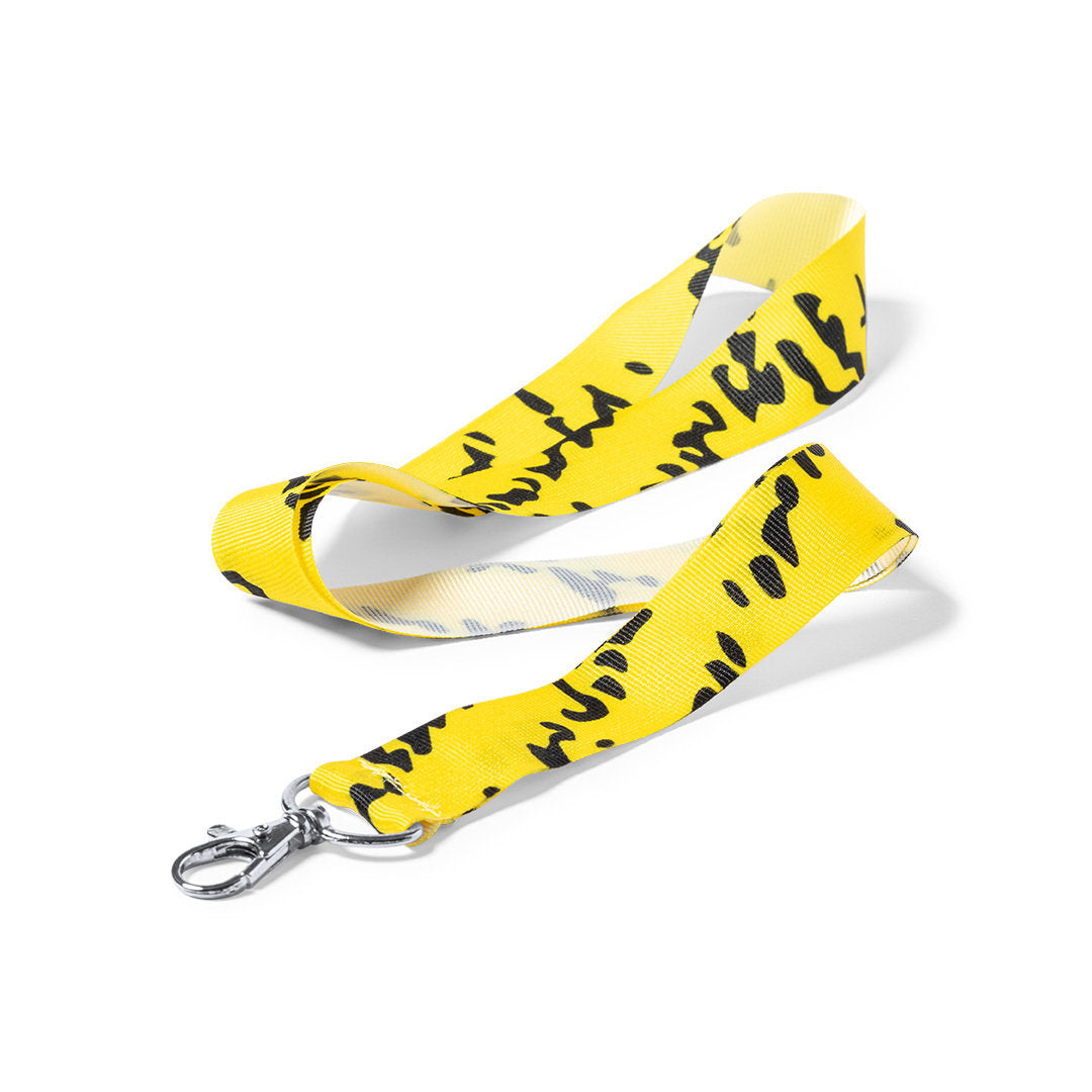 Lanyard en polyester pour sublimation NOPAK personnalisable logo