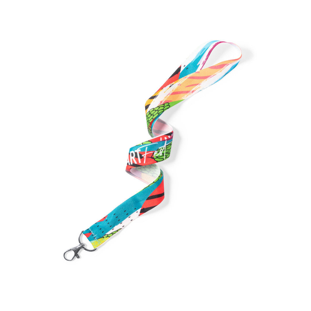 Lanyard en polyester pour sublimation NOPAK marquage image ou logo