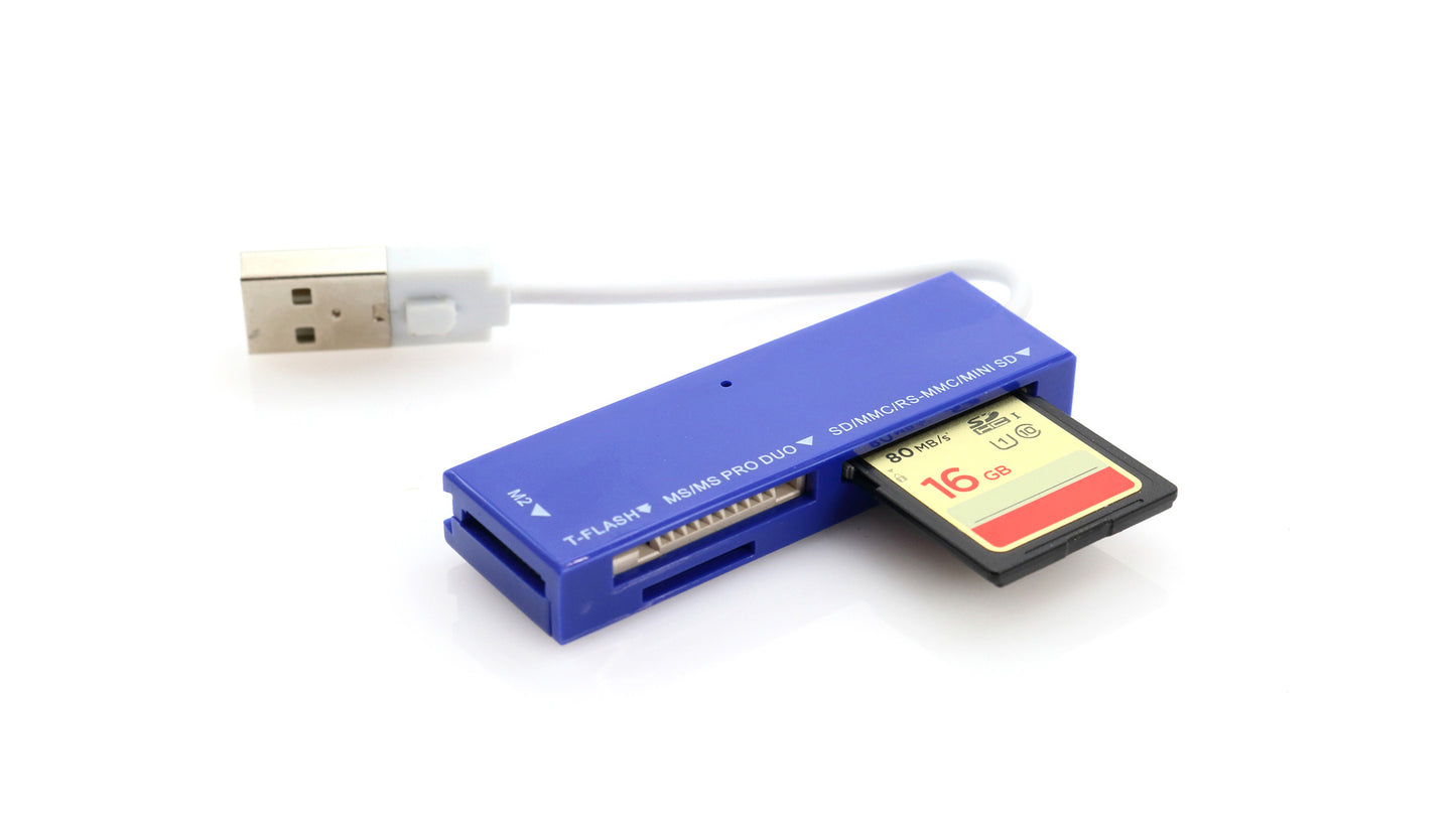 Lecteur de cartes complet avec connexion USB 2.0 HADES