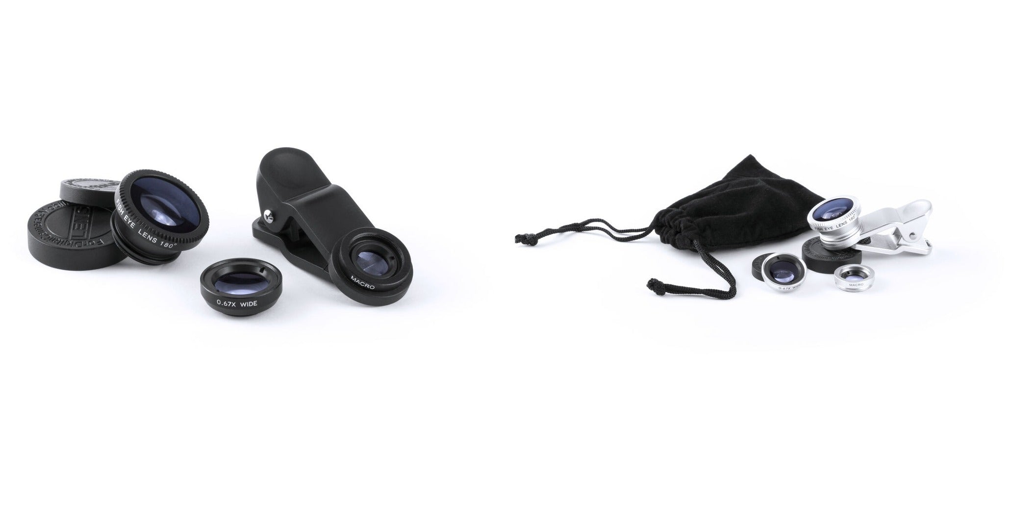 Lentilles universelles pour smartphone ajustable OPTIX