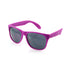 Lunettes de soleil plastique violettes