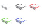 Lunettes de soleil avec protection UV400 NIXTU coloris multiples