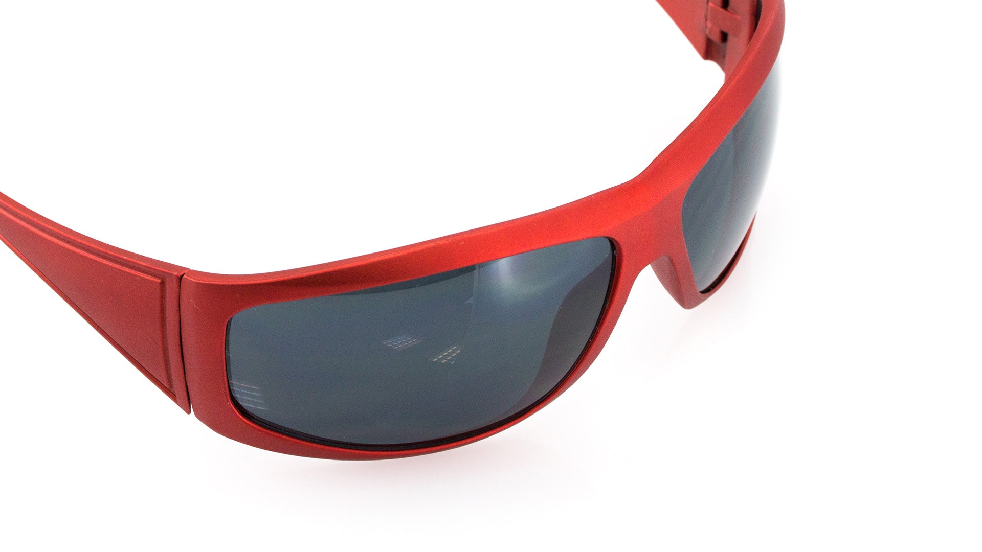 Lunettes de soleil sportive rouge