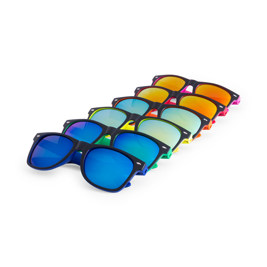 Lunettes de soleil bicolores