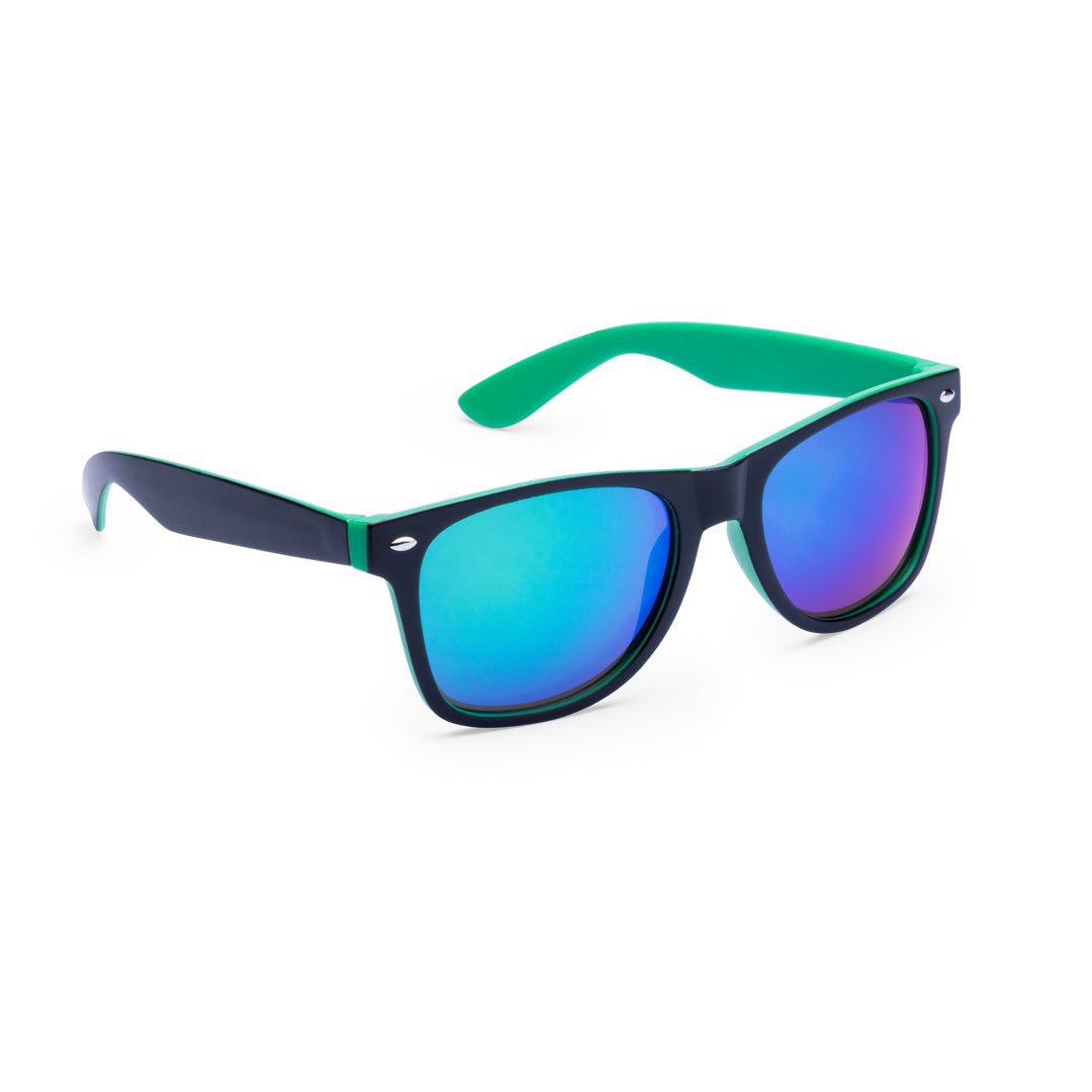 Lunettes de soleil avec protection UV400 vert et noir