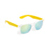 Lunettes de soleil avec protection UV400 HARVEY jaune et blanc