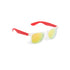 Lunettes de soleil avec protection UV400 HARVEY rouge et blanc