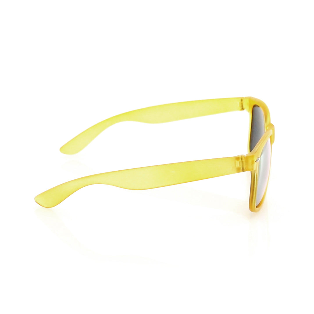 Lunettes de soleil finitions transparentes