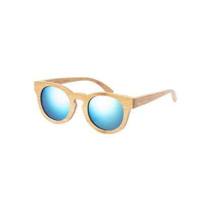 Lunettes de soleil en bambou avec protection UV 400 THEZIN