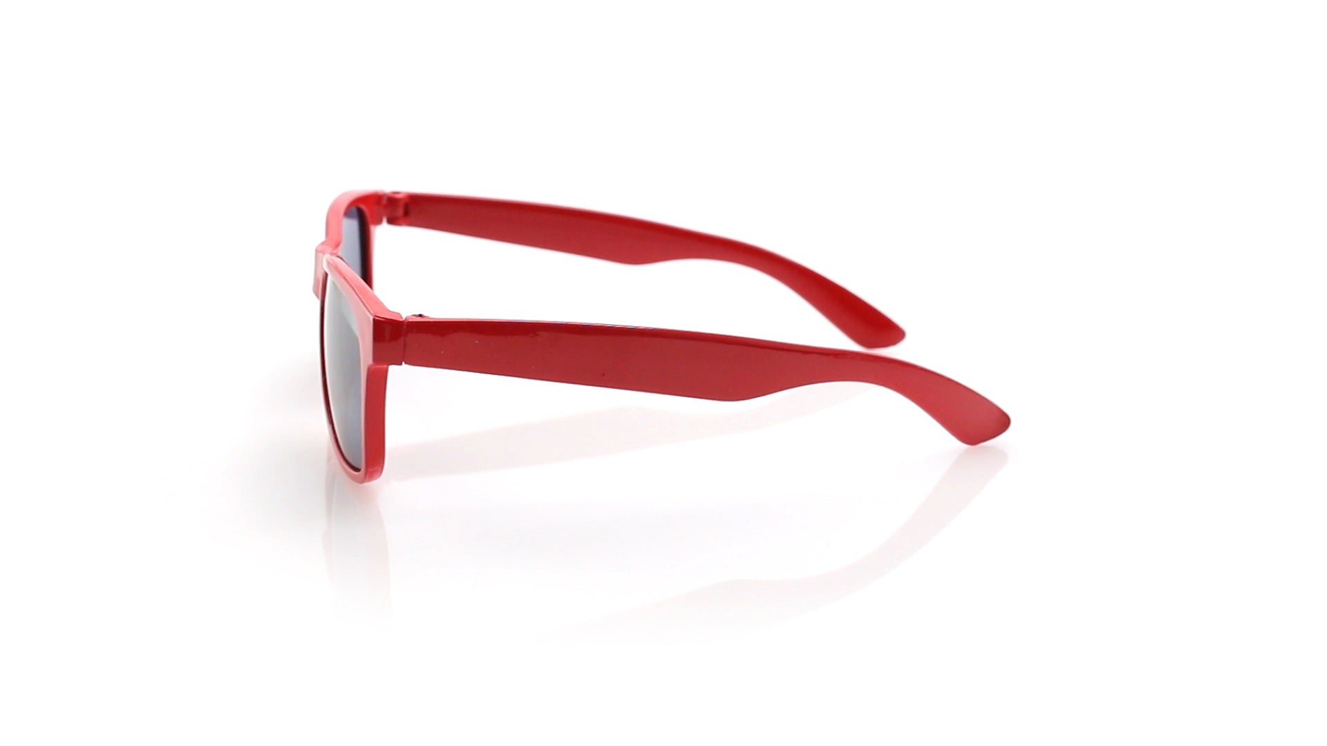 Lunettes de soleil pour enfant rouge avec protection UV400 SPIKE