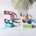 Lunettes De Soleil Visionguard NF à Teinte Réglable 1-9 Niveaux | Monture Ronde Anti-reflets UV Protection Sport - 7