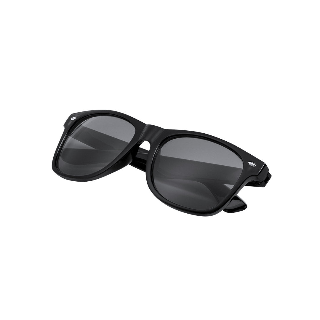 Lunettes de soleil protection UV 400 SIGMA noires verres noirs