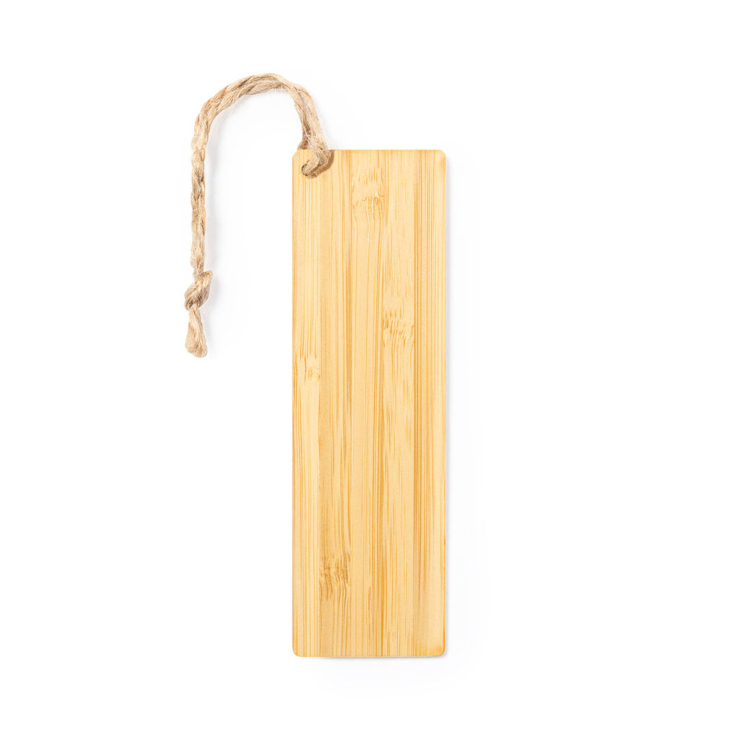 Marque-pages en bambou et cordon de jute MOMO