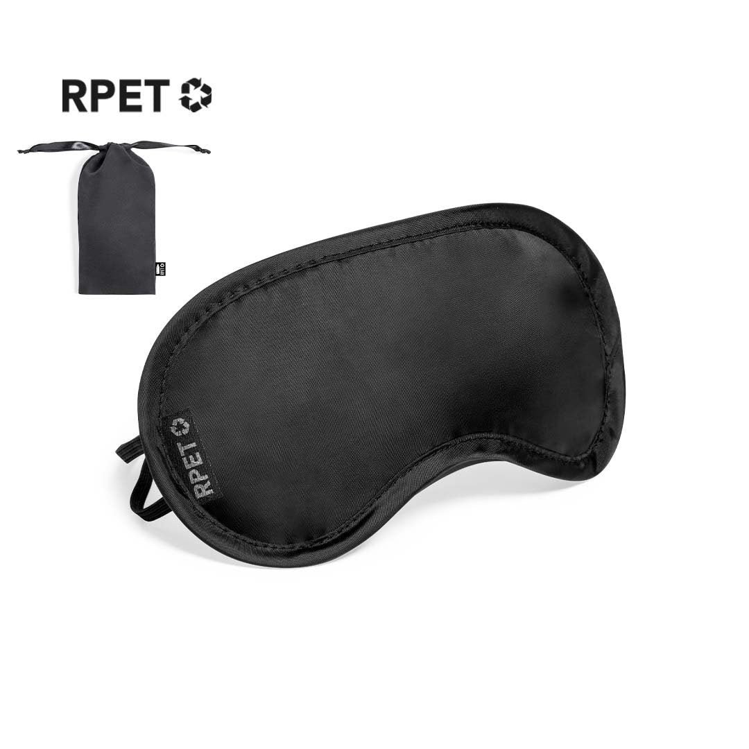 Masque de voyage en RPET, conçu pour un confort optimal lors des déplacements personnalisable logo entreprise
