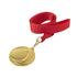 Médaille en métal avec finition or