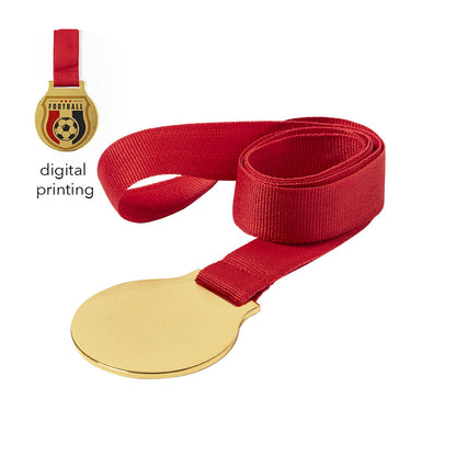 Médaille métal finition dorée lisse MARCLEIN