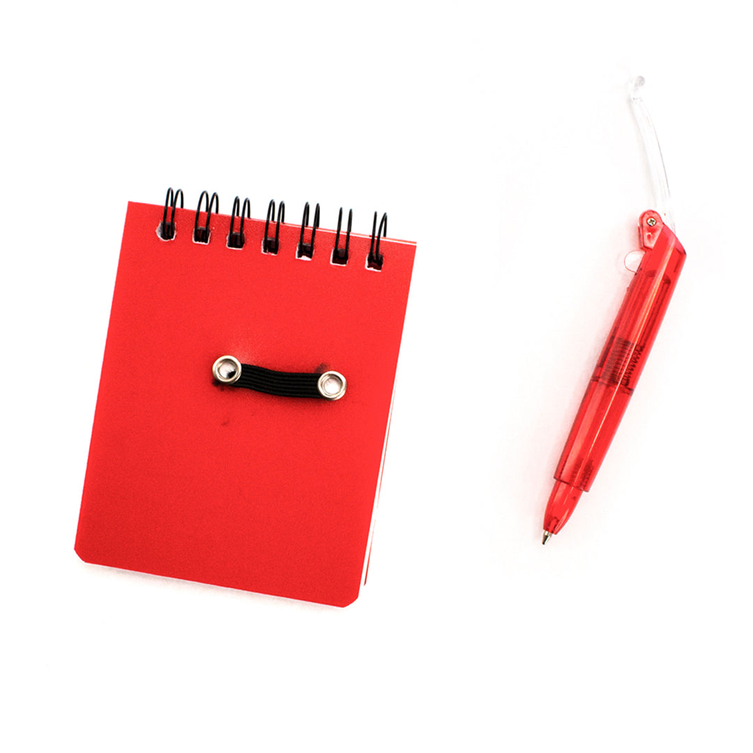 Mini cahier 60 feuilles DUXO rouge