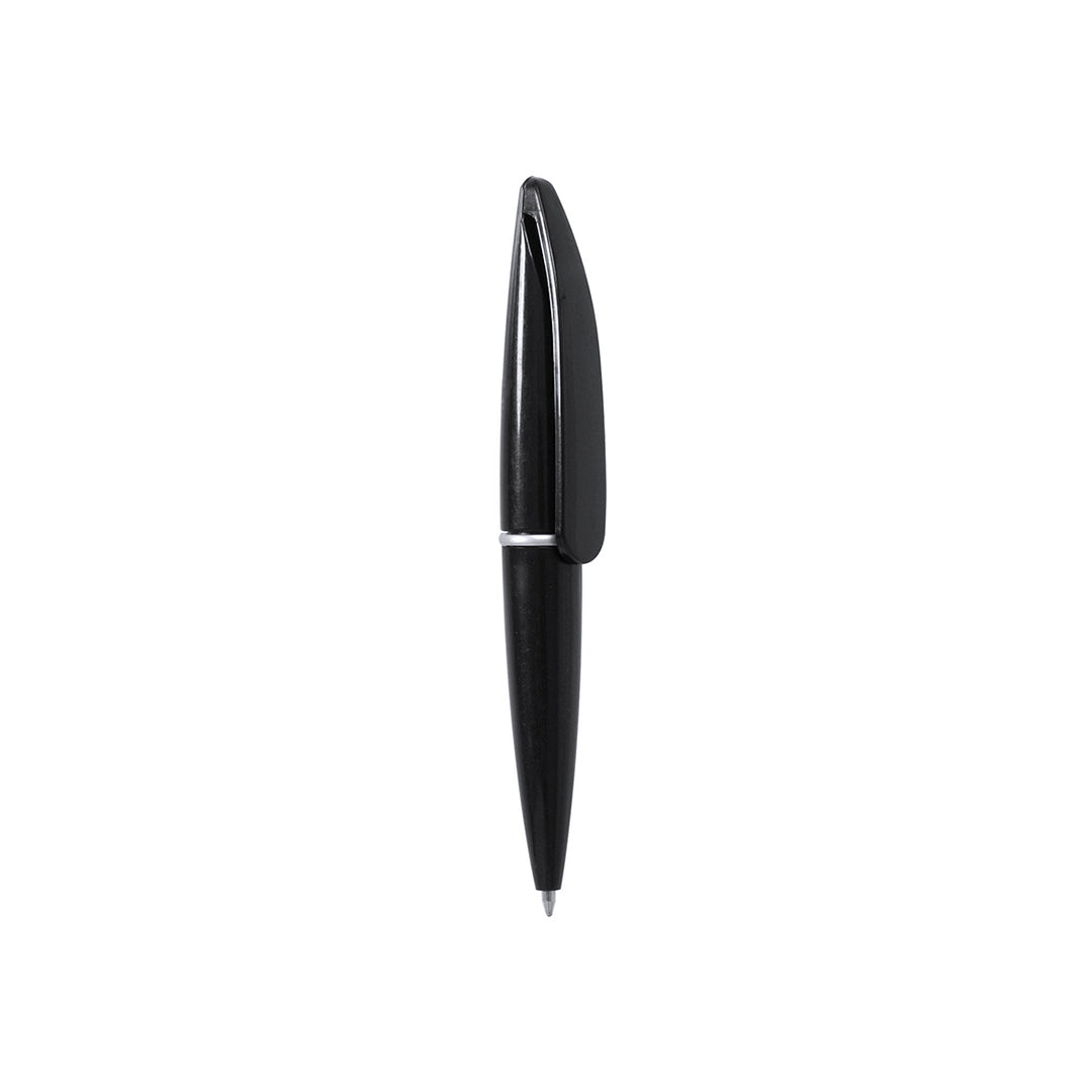 mini stylo à mécanisme tournant noir