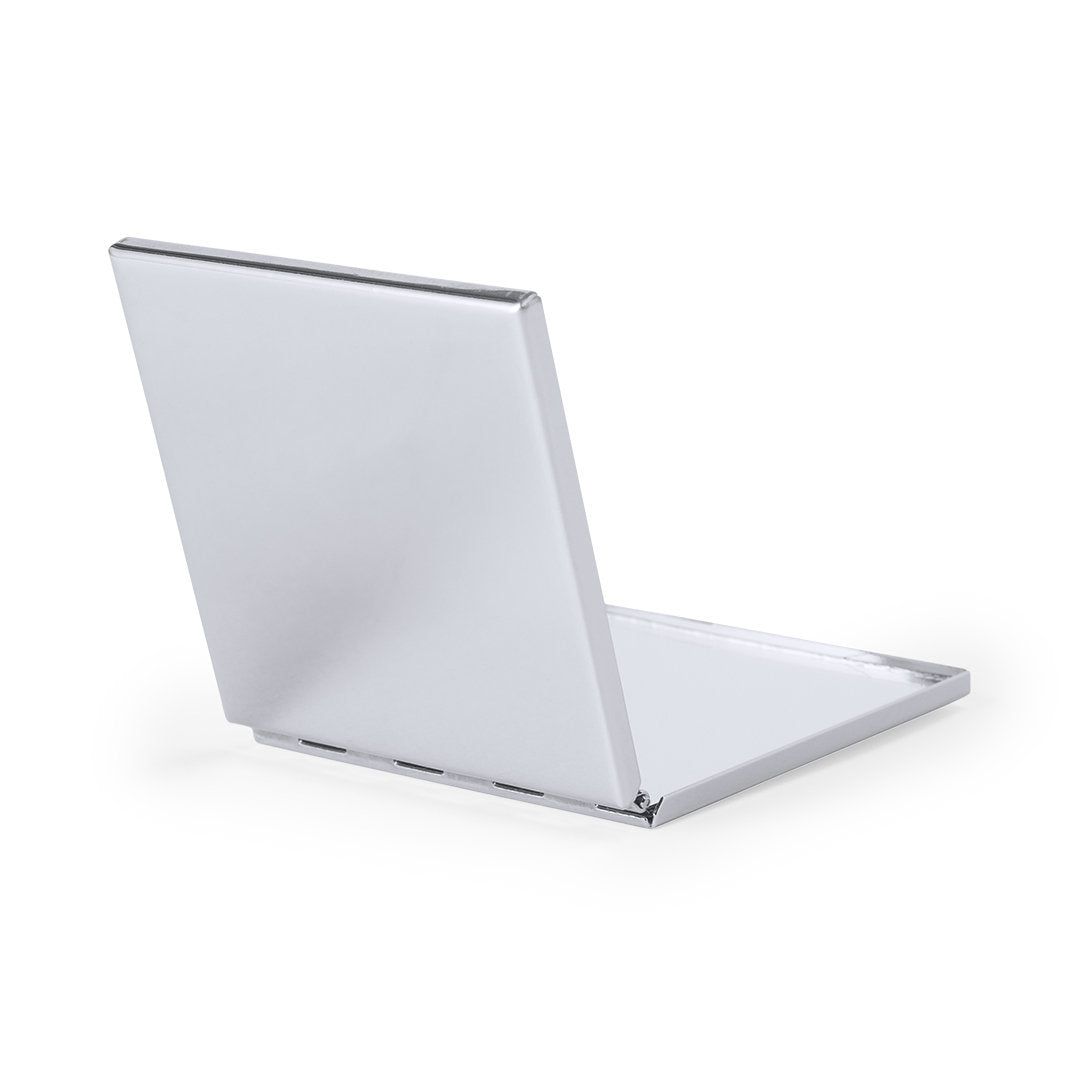 Miroir de poche BILOF gris avec logo entreprise
