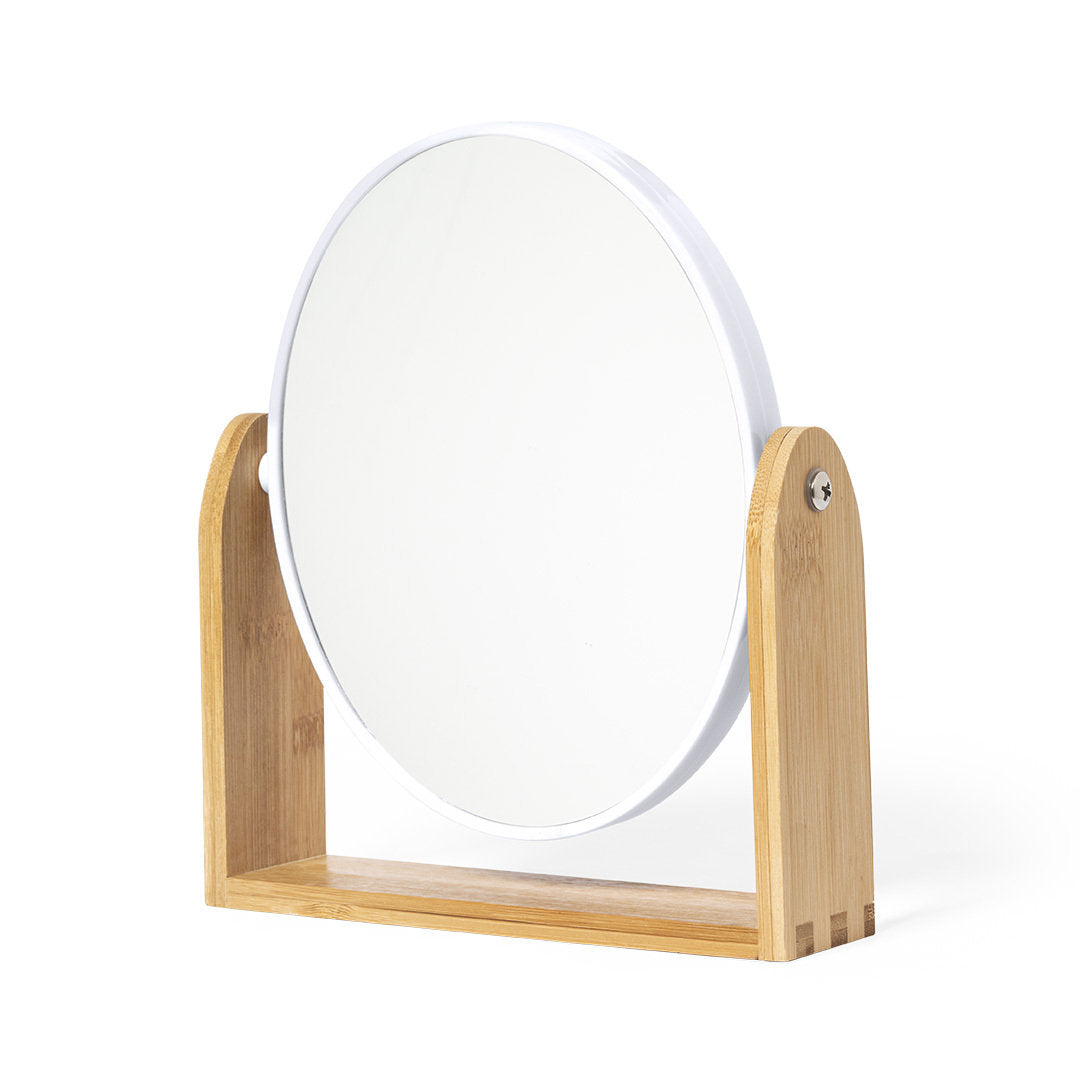 Miroir de Table en Bambou avec Grossissement 3X