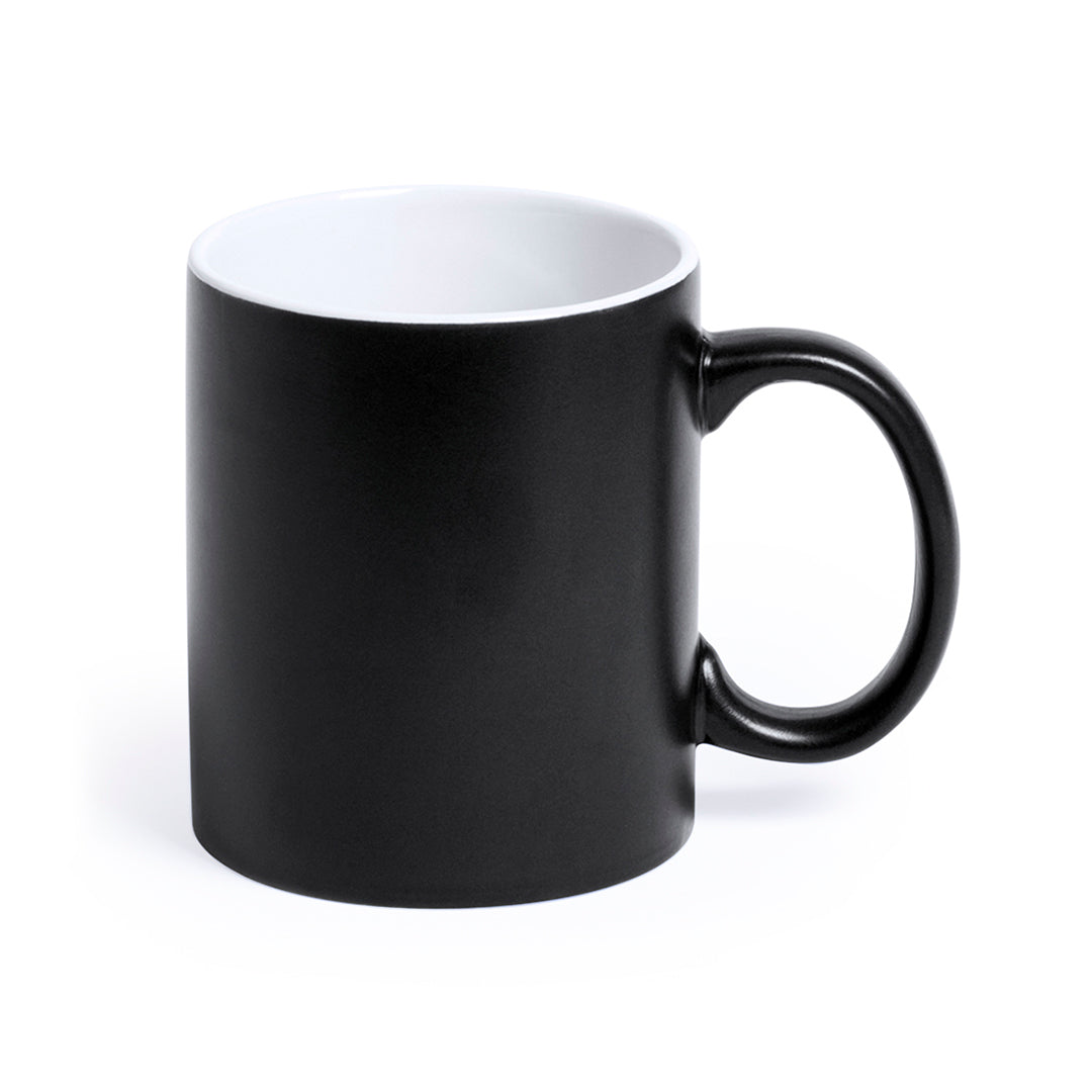 Mug de 350 ml en céramique LOUSA noire