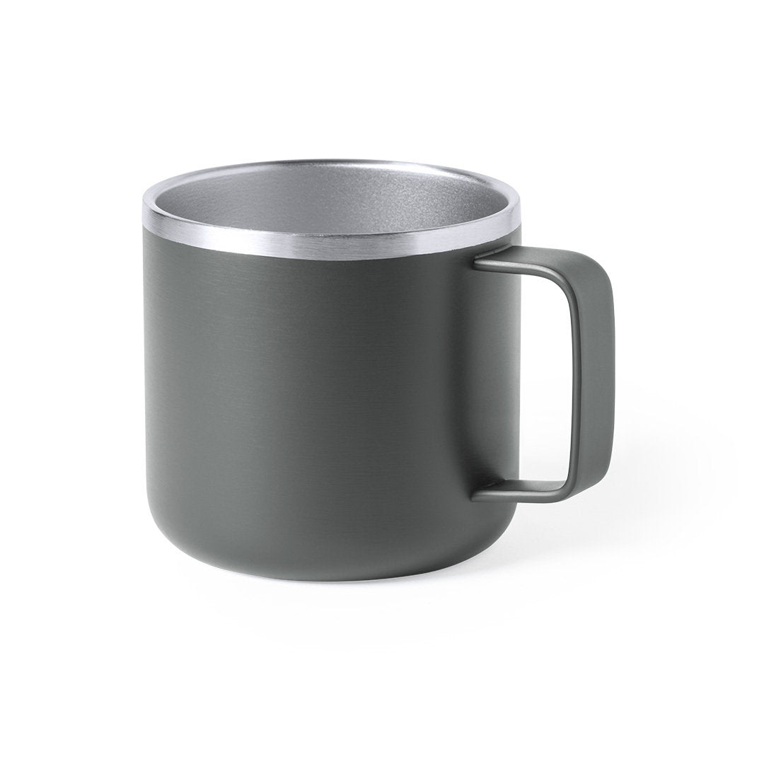 Mug en acier inoxydable de 350 ml SHIRLEY gris