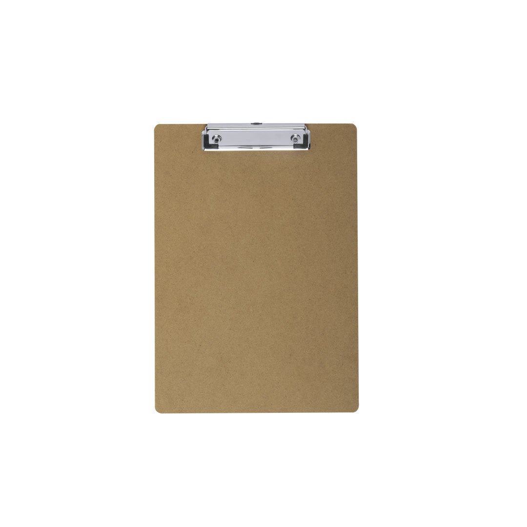 Organiseur porte bloc MDF au format A4 avec clip robuste HOLISK marquage logo