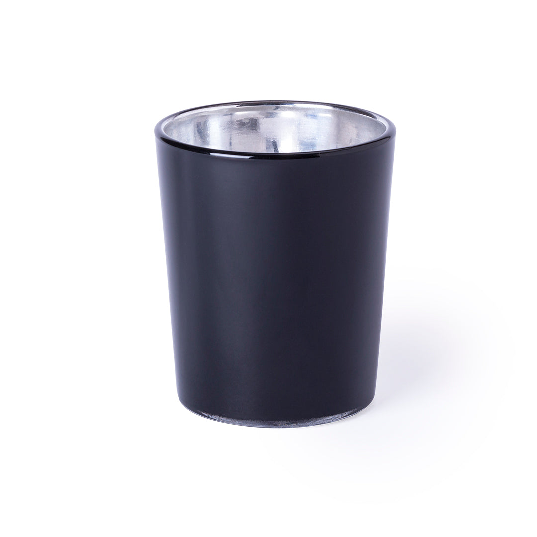 Bougie aromatique dans un bol en verre NETTAX noire