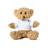 Ours en peluche avec chemise personnalisable en polyester