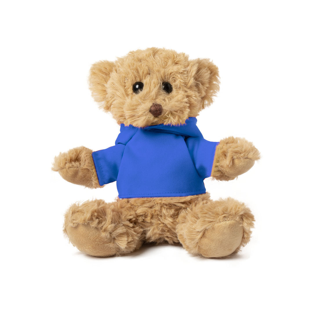 Peluche ourson mignon avec chemise en polyester assortie