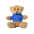 Peluche ourson mignon avec chemise en polyester assortie