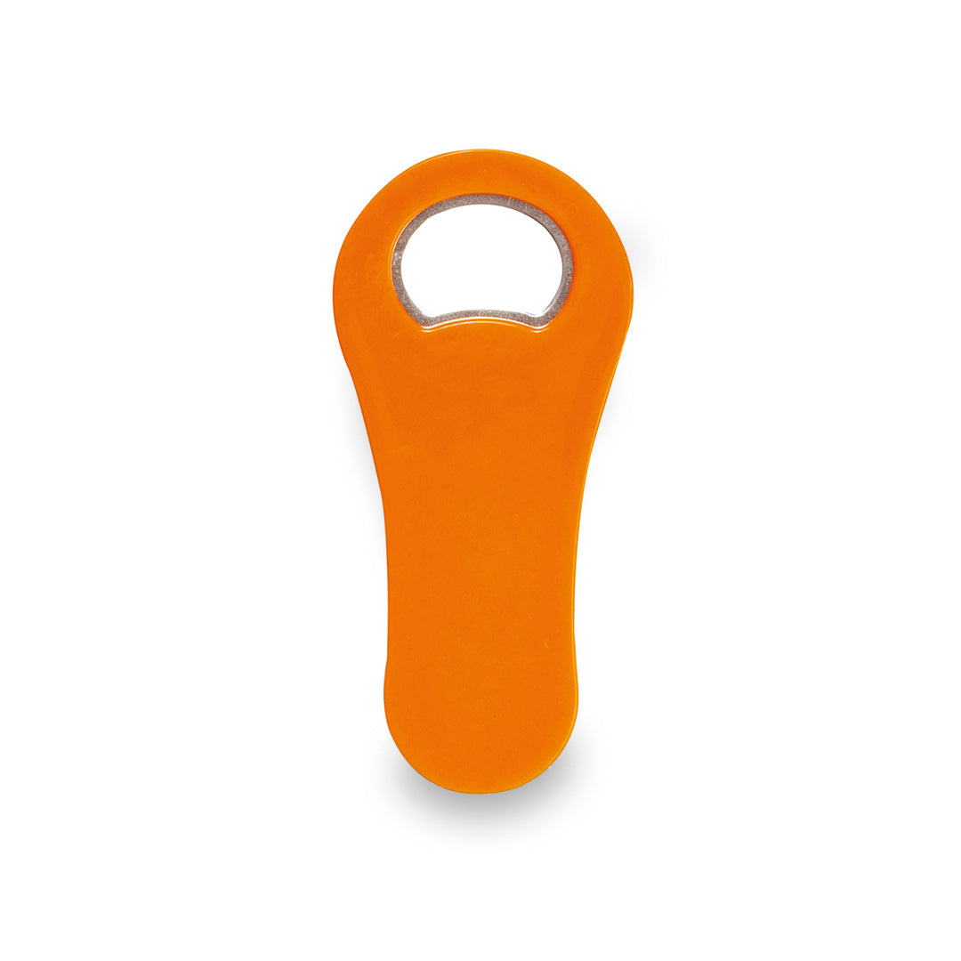 Ouvre bouteille magnétique avec corps résistant TRONIC orange