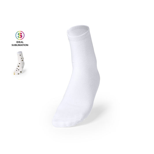 Paire de chaussettes en polyester blanc PIODOX