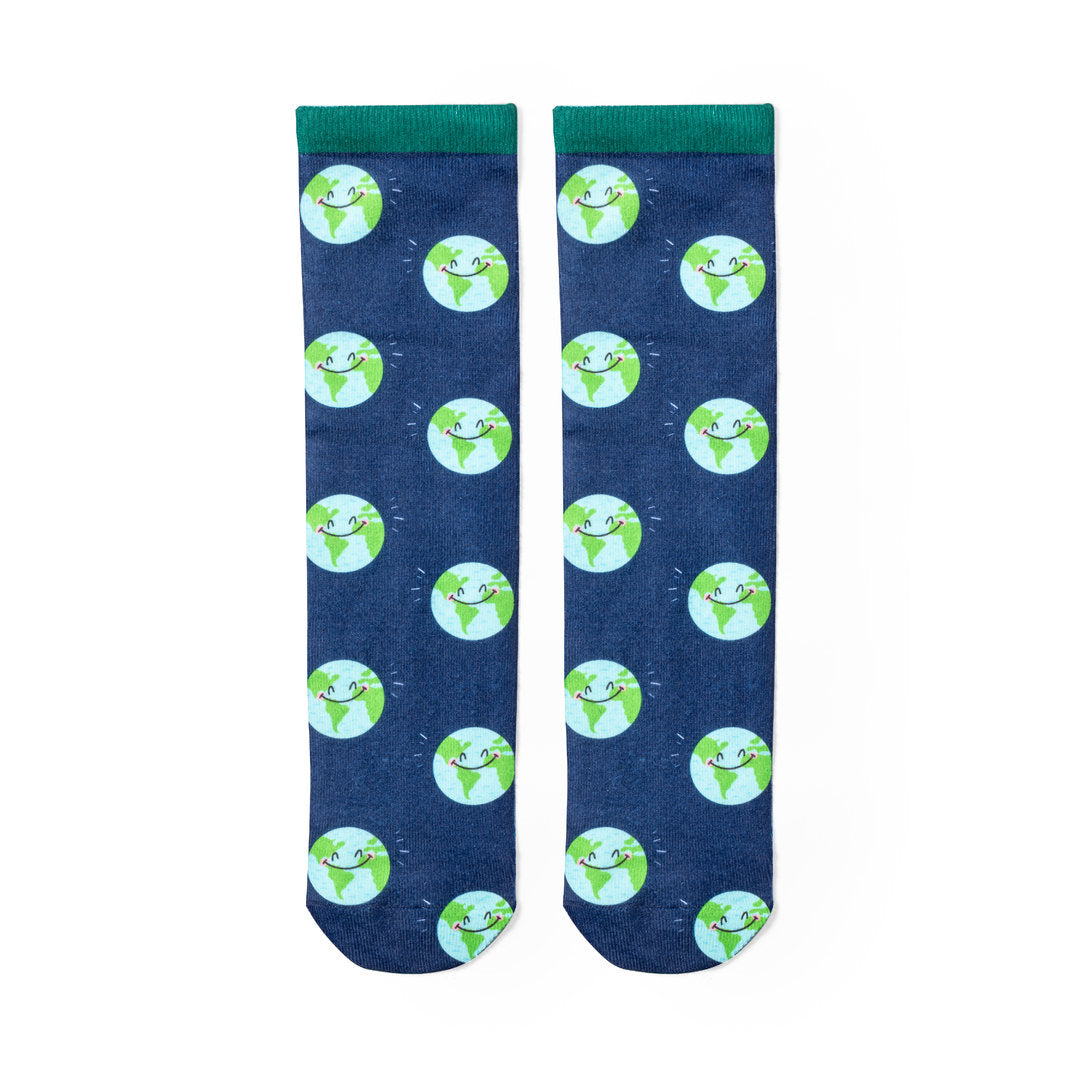 Paire de chaussettes originales terre personnalisables