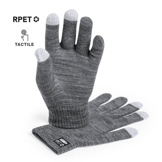 Paire de gants pour appareils à écran tactile en polyester DESPIL