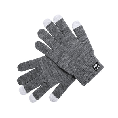 Paire de gants pour appareils à écran tactile en polyester DESPIL