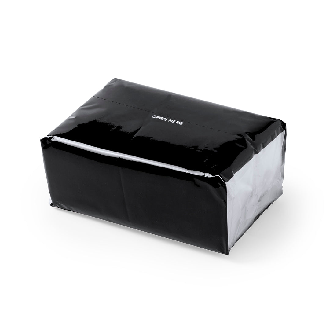 Paquet de 100 mouchoirs 3 couches WINTON noire