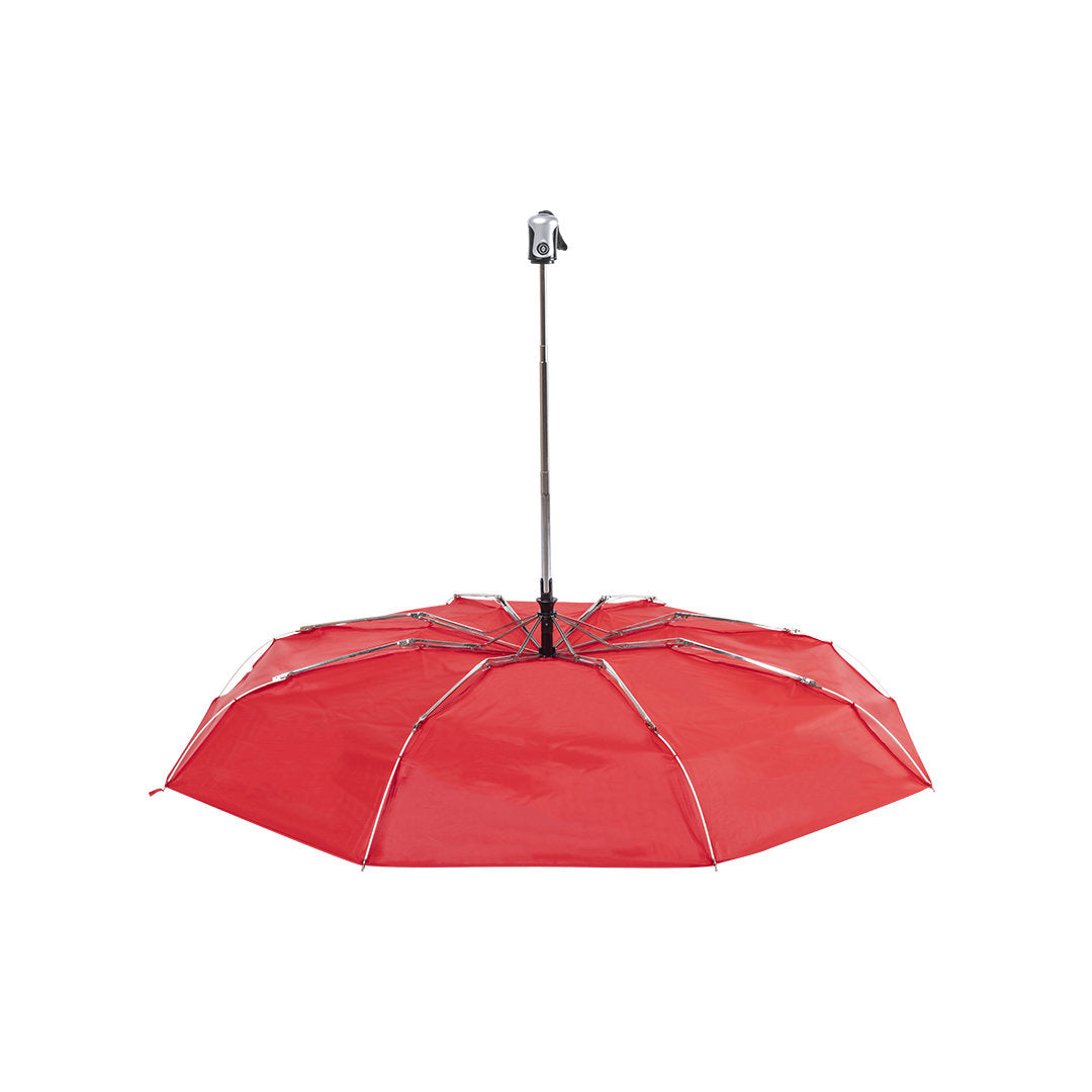 Parapluie pliant 8 panneaux 98 cm de diamètre en polyester robuste ALEXON