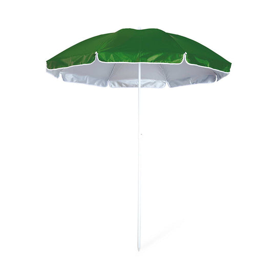 Parasol de plage avec 8 panneaux en nylon résistant : Durabilité et protection.