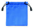 Accessoire vibrant : petit sac en polyester avec cordelettes, divers coloris.