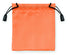 Accessoire de mode : petit sac en polyester, fermeture à cordelettes, coloris assortis.