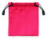 Sac en polyester soyeux, fermeture à cordelettes, diverses teintes au choix.