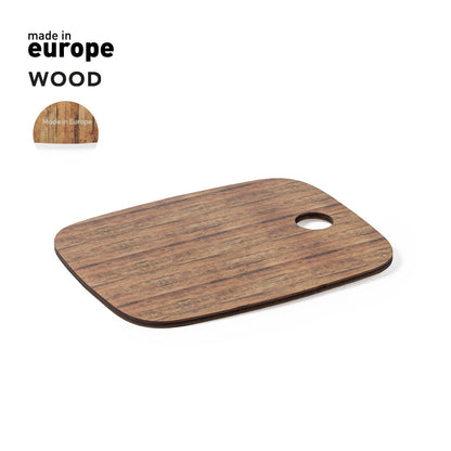 Planche à découper en bois naturel CYNTIAX