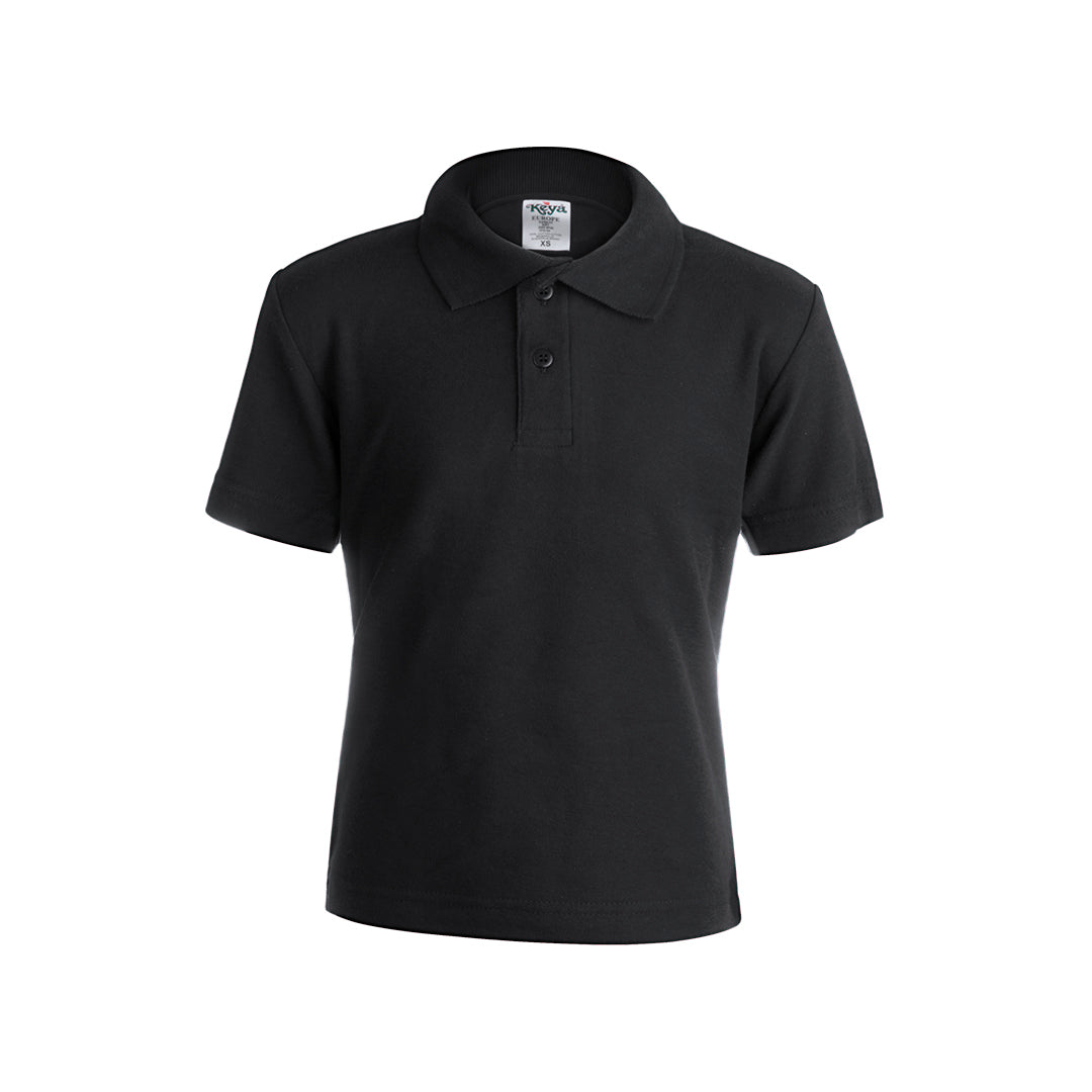 Polo piqué pour enfant couleur 100% coton de 180gr/m2 ring spun KEYA YPS180